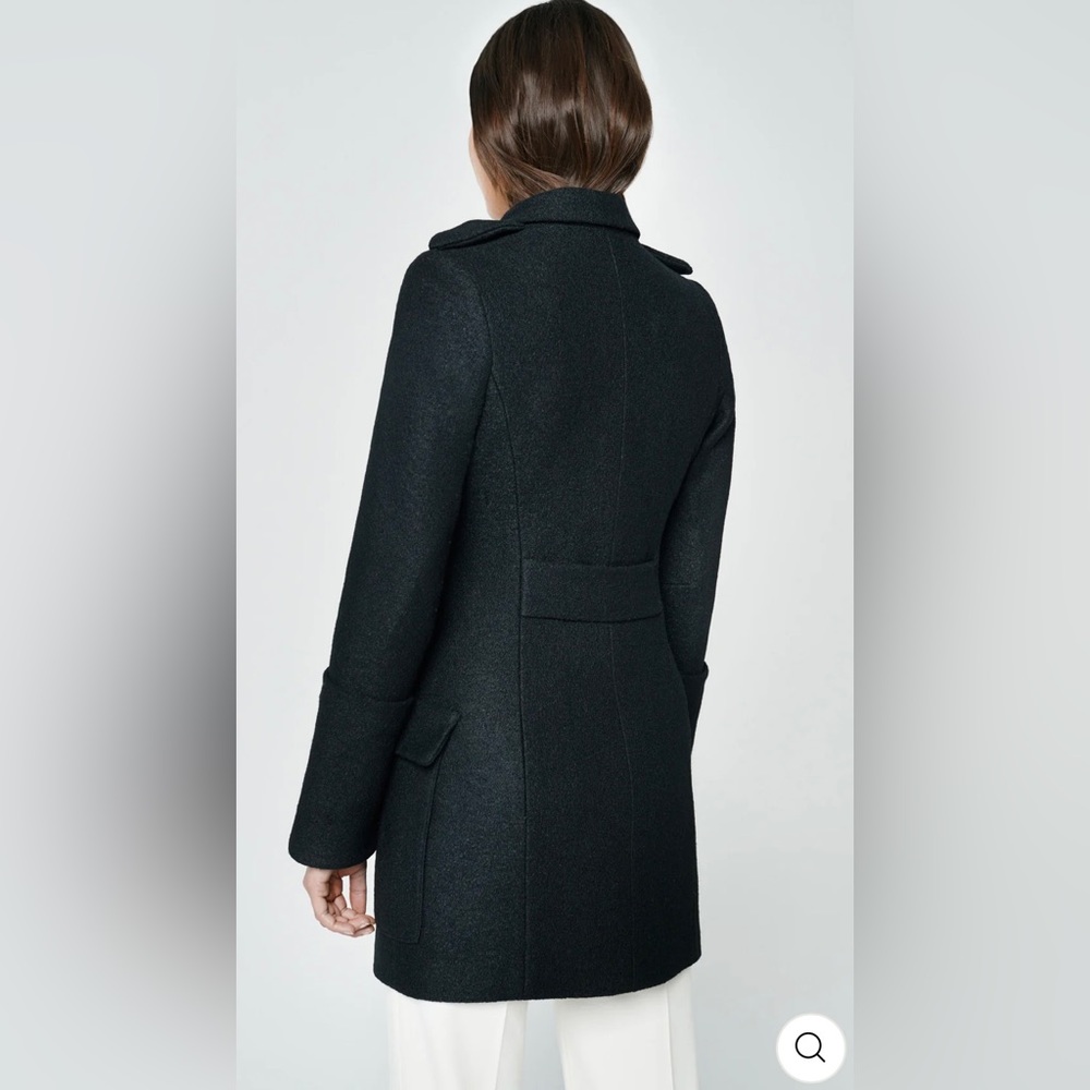 SMYTHE 100% WOOL COAT SIZE XSMALL - Picture 3 of 4
